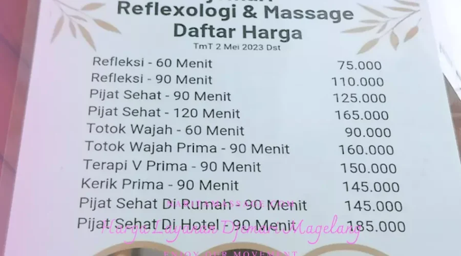 Balance & Bliss at Djemari Reflexology Magelang